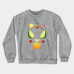 Avocado Diagram Crewneck Sweatshirt